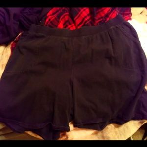 Black shorts